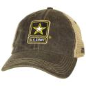 US Army Logo Vintage Trucker Hat