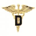 Army Medical Dental "D" Badge Insignia (SET)