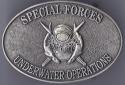 Special Forces Underwater Operations  Belt Buckle