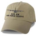440AW Air Force Reserve Direct Embroidered Khaki Ball Cap