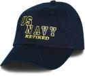 US Navy Retired Direct Embroidered Navy Ball Cap