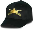 Army Armor Logo Direct Embroidered Black Ball Cap