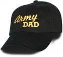 Army Dad Direct Embroidered Black Ball Cap