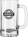United States Army Circle Logo on 25oz Beer Mug
