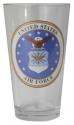  AIR FORCE CREST 16OZ MIXING GLASS