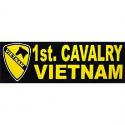 Vietnam 1st Cavalry Bumper Sticker