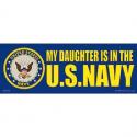 Navy Daughter in the Navy Bumper Sticker