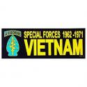 Vietnam Special Forces 62-71 Bumper Sticker
