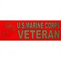 US Marines Veteran Bumper Sticker