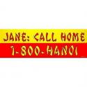 Vietnam Jane Call Home Bumper Sticker