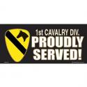 US Army 1st Cav. Div. Bumper Sticker