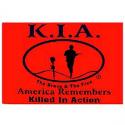Killed in Action Bumper Sticker