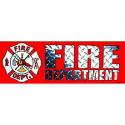 Fire Department Bumper Sticker