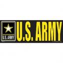 Army Star Logo Bumper Sticker