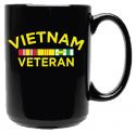 VIETNAM VETERAN 15OZ CERAMIC MUG