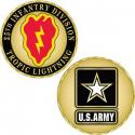 25th Infantry Challenge Coin 