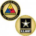 1st Armored Division Challenge Coin 