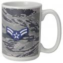 U.S. AIR FORCE WITH PLANE WITH E3 LOGO 15OZ CERAMIC SUBLIMATION MUGS U.S. AIR FORCE WITH PLANE WITH E3 LOGO 15OZ CERAMIC SUBLIMATION MUGS