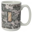 U.S. ARMY SECOND LIEUTENANT  WITH STAR LOGO 15OZ CERAMIC SUBLIMATION MUGS