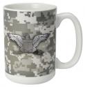 U.S. ARMY COLONEL WITH STAR LOGO 15OZ CERAMIC SUBLIMATION MUGS