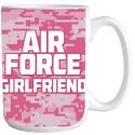 U.S. AIR FORCE GIRLFRIEND 15OZ CERAMIC SUBLIMATION MUG