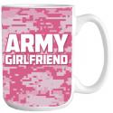 Army Girlfriend Full Color Sublimation on 15oz Mug