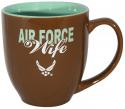 Air Force Wife with Hap Wings 15 0z Bistro Mug