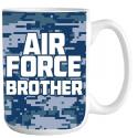 U.S. AIR FORCE BROTHER 15OZ CERAMIC SUBLIMATION MUG U.S. AIR FORCE BROTHER 15OZ CERAMIC SUBLIMATION MUG