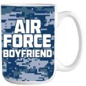 Air Force Boyfriend Full Color Sublimation on 15oz Mug