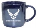 UNITED STATES AIR FORCE 14OZ LUSTRE CERAMIC MUG