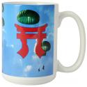 Rakkasan Tori Logo on White Ceramic Mug