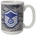 U.S. AIR FORCE MASTER SGT. WITH SYMBOL 15OZ CERAMIC SUBLIMATION MUGS U.S. AIR FORCE MASTER SGT. WITH SYMBOL 15OZ CERAMIC SUBLIMATION MUGS