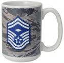 U.S. AIR FORCE SMSGT. 1ST SGT. WITH SYMBOL 15OZ CERAMIC SUBLIMATION MUGS U.S. AIR FORCE SMSGT. 1ST SGT. WITH SYMBOL 15OZ CERAMIC SUBLIMATION MUGS