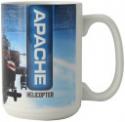 U.S. AIR FORCE APACHE 15OZ CERAMIC SUBLIMATION MUGS U.S. AIR FORCE APACHE 15OZ CERAMIC SUBLIMATION MUGS
