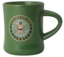 U.S. ARMY CREST ON 8OZ DINER MUG