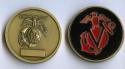USMC - "V" Brigade Challenge Coin