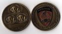 555th Parachute Infantry Triple Nickles Association Challenge Coin