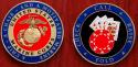 USMC Poker Challenge Coin USMC Poker Challenge Coin