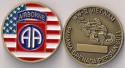 82nd Airborne Division Challenge Coin