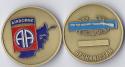 82nd Airborne Afghanistan Challenge Coin