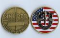 Special Forces Sniper Challenge Coin
