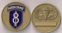 8th Infantry Division Airborne Challenge Coin
