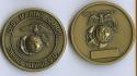USMC - Parris Island, SC Challenge Coin