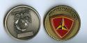 USMC - 3rd Marine Division Challenge Coin