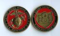 USMC - USMC 8th Engineers Challenge Coin