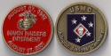 USMC - "Makin Raiders" Arlington Ceremony Challenge Coin