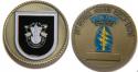 5th Special Forces Group (Post Black Crest) (E) Challenge Coin  