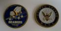 Navy Seabee Challenge Coin 