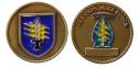 Special Forces Mike Force IV CORPS Challenge Coin with Knife and Lightening Bolt