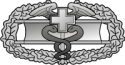 Combat Medical Badge Decal Combat Medical Badge Decal